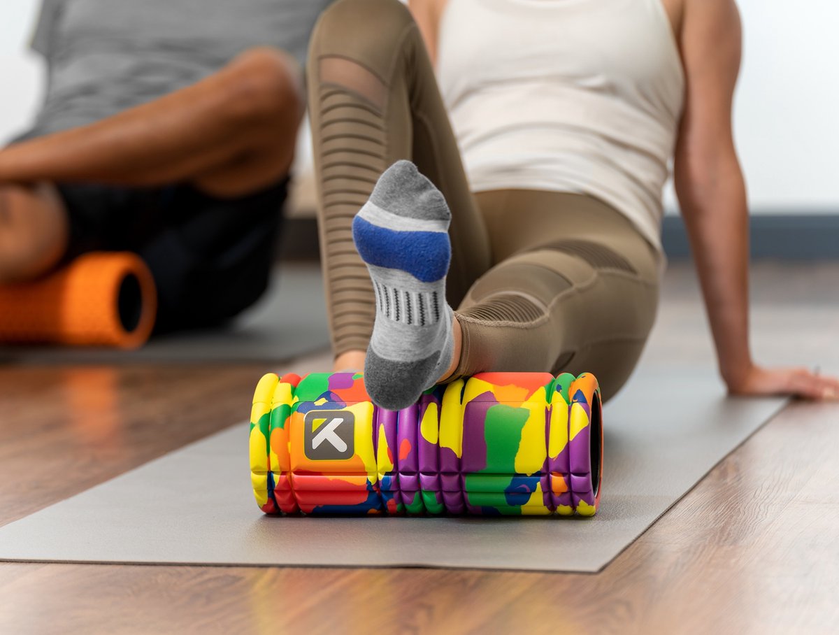 TriggerPoint - The Grid 1.0 Foam Roller - Regenboog thumbnail 5