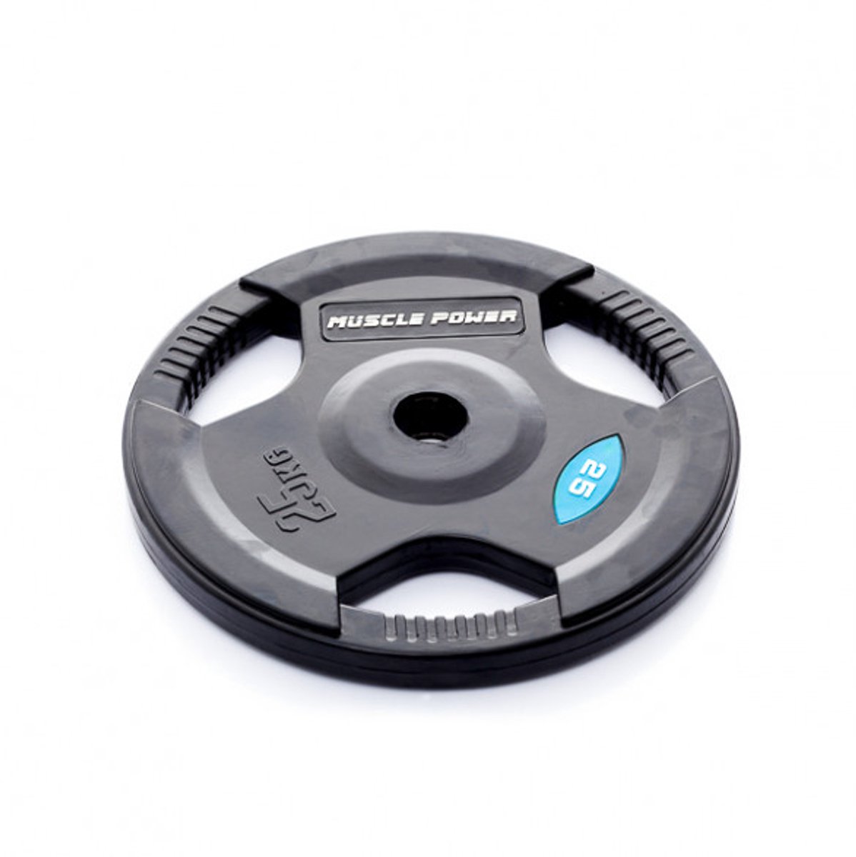 Muscle Power Rubberen Halterschijf - 50 mm - 25 kg