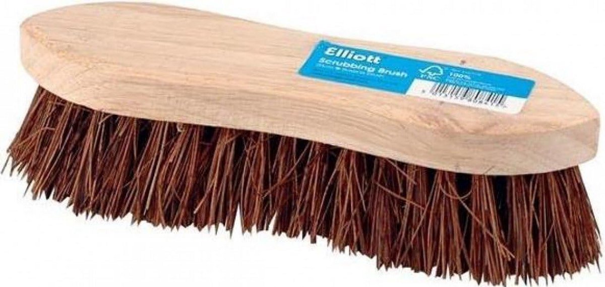 Platte Stijve Schrobborstel 20 cm voor Grondige Reiniging