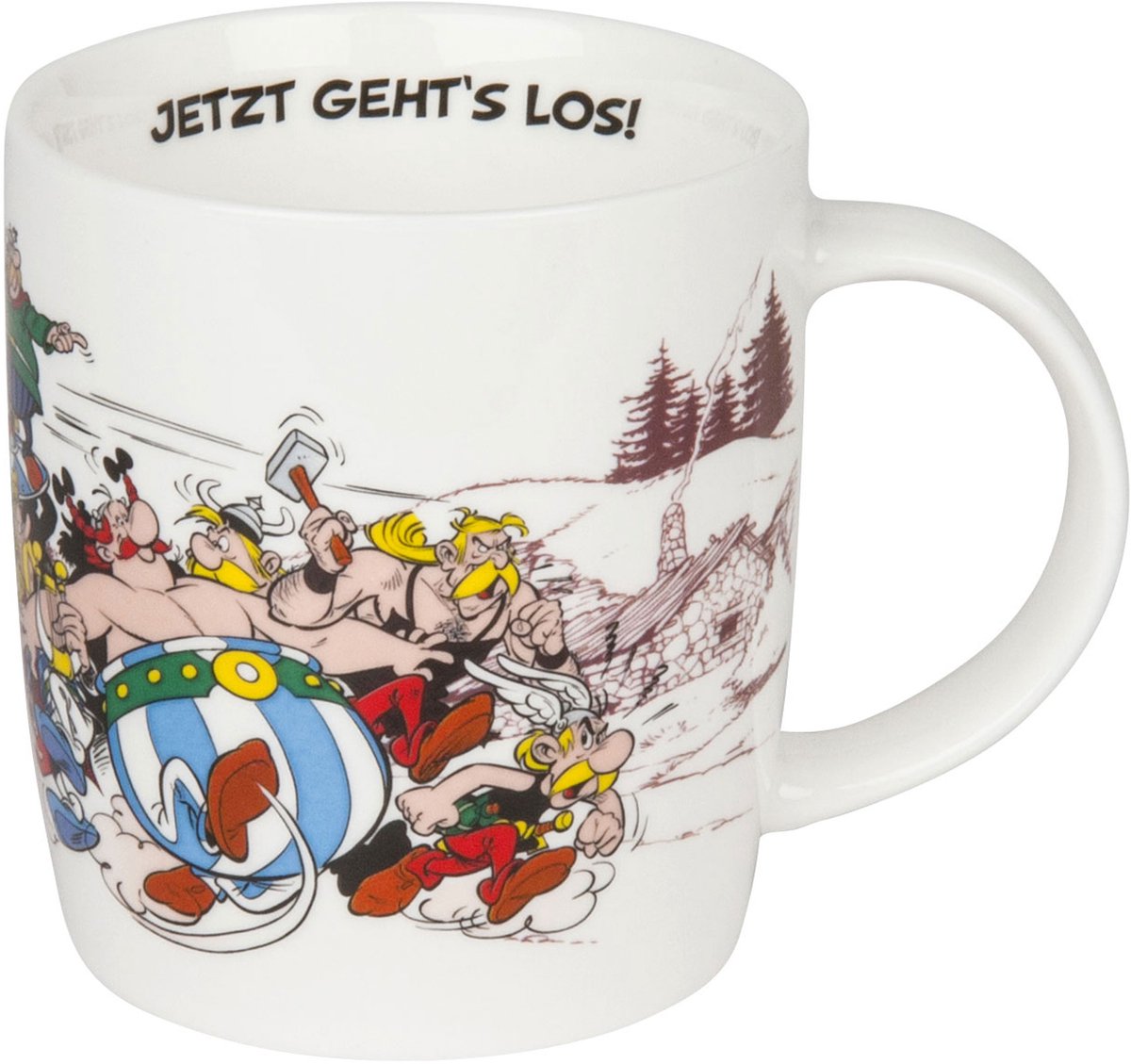 Asterix & Obelix Mok - Konitz – Jetzt geht los - aardewerk