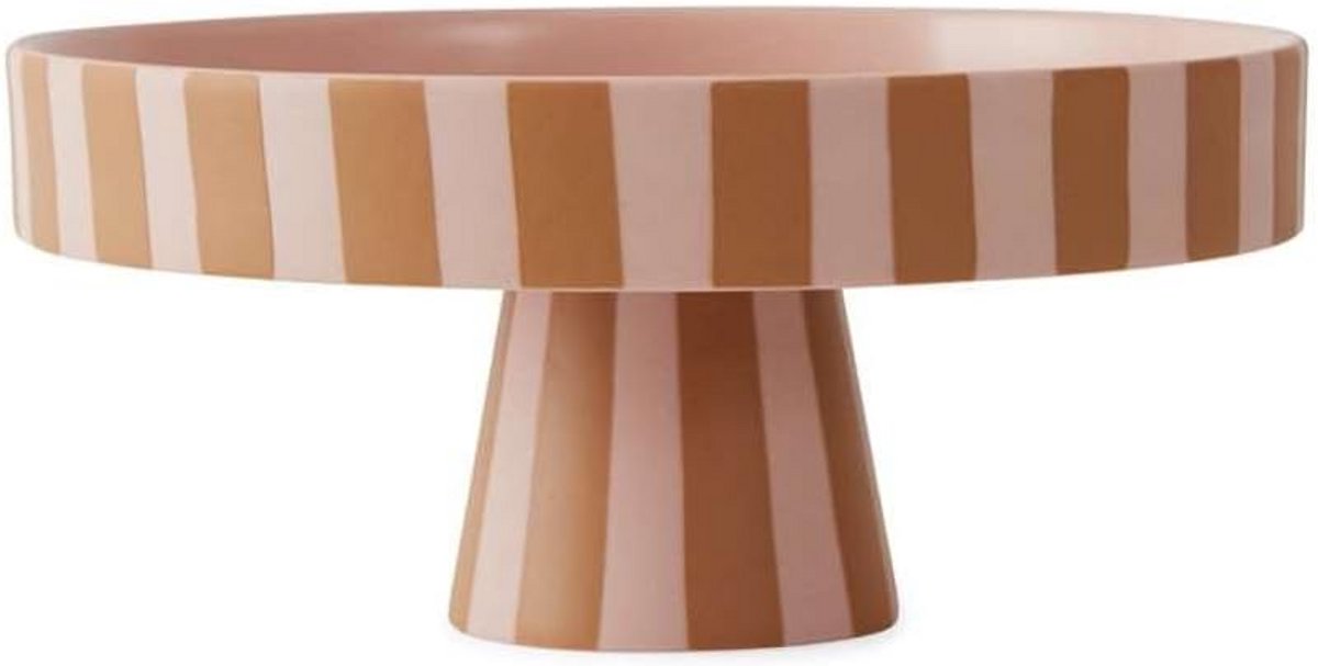 Ronde Serveerschaal Caramel van Hout