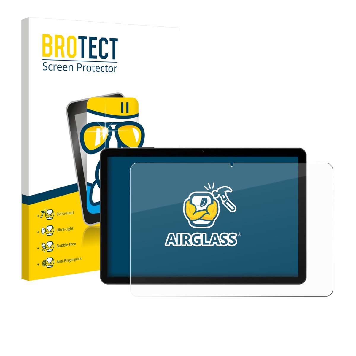 Screenprotector voor Doogee Tab G5 Beschermglas transparant