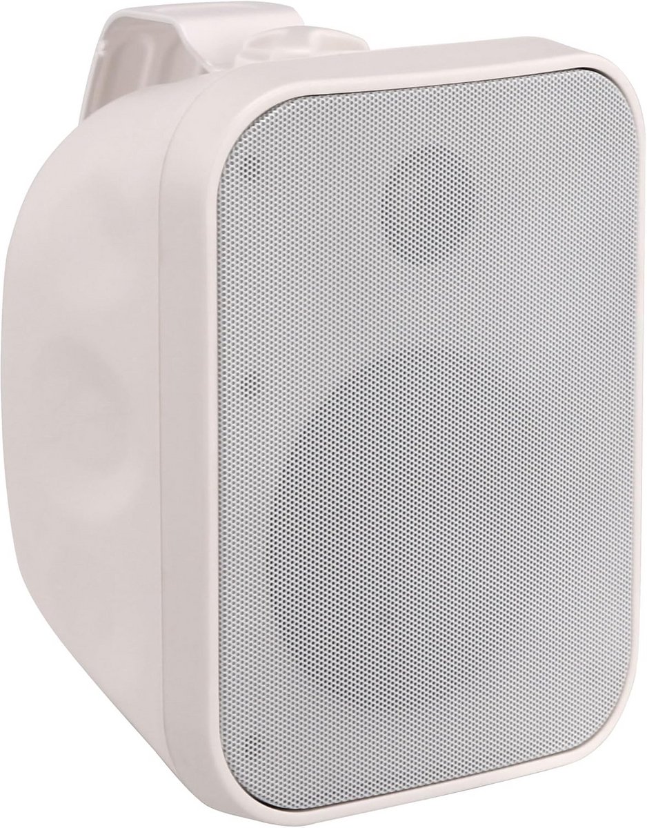 Outdoor Speaker - All-weather Luidspreker - Muziek Buiten - Stof- en Waterbestendig - 19 x 25 x 16 cm - Wit