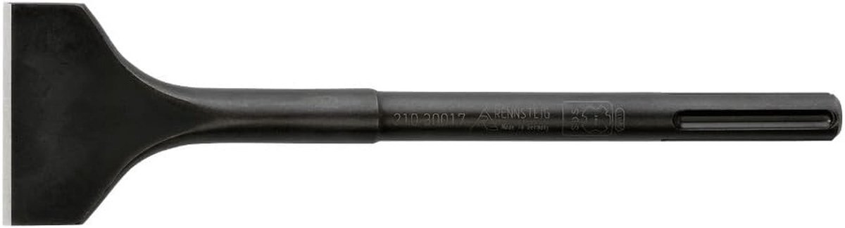 Spatbeitel SDS-max 400 mm met breedte 50 mm, hoog verwijderingsvermogen, 45SiCrV6-staal volledig gecoat
