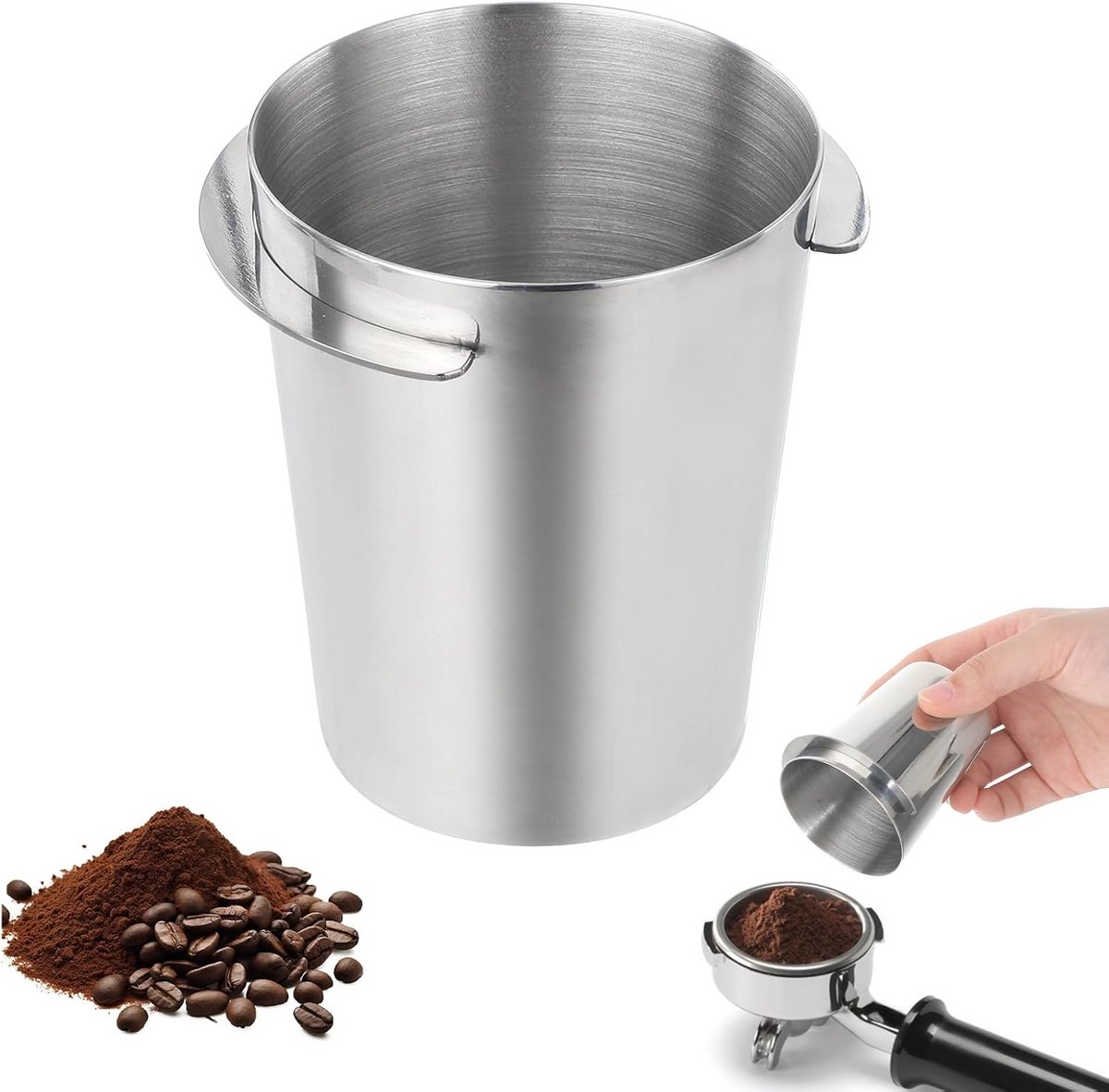 58mm Doseerbeker voor Espressomachine - Roestvrijstalen Koffiezeefhouder
