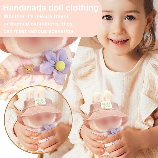 Kleding en Accessoires voor Poppen tot 17 cm van Merkloos — afbeelding 3