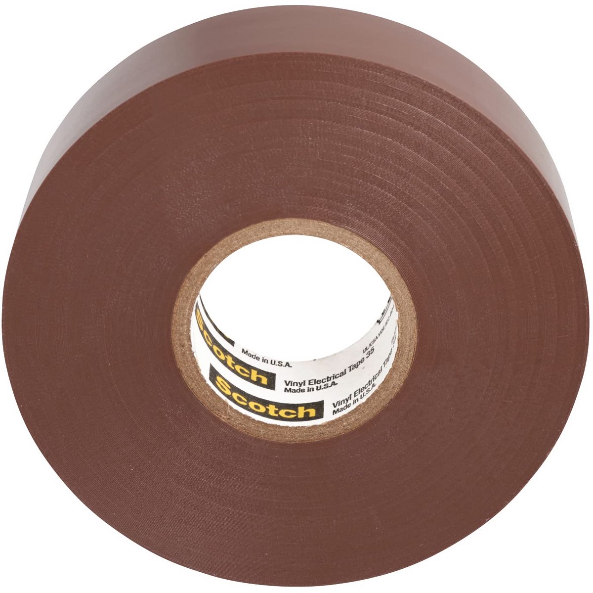 Bruine Vinyl Isolatietape 19mm x 20m - Elektrische Isolatie en Kabelbescherming