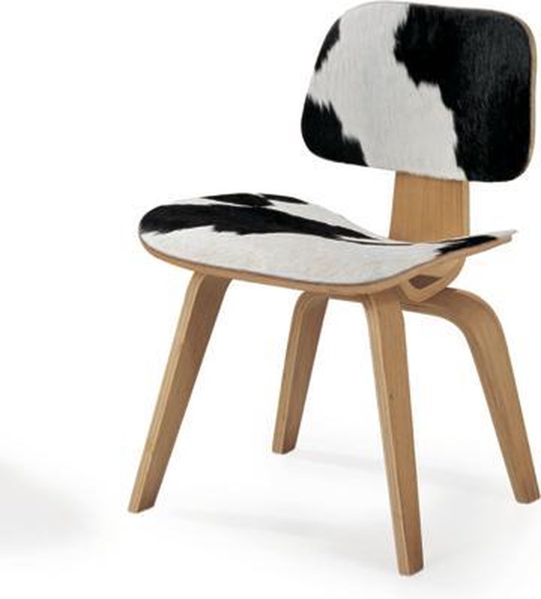| Design lounge stoel LCW pony huid Pony Skin Zwart Charles Eames lounge stoel. LCW pony huid. Design lounge stoel.