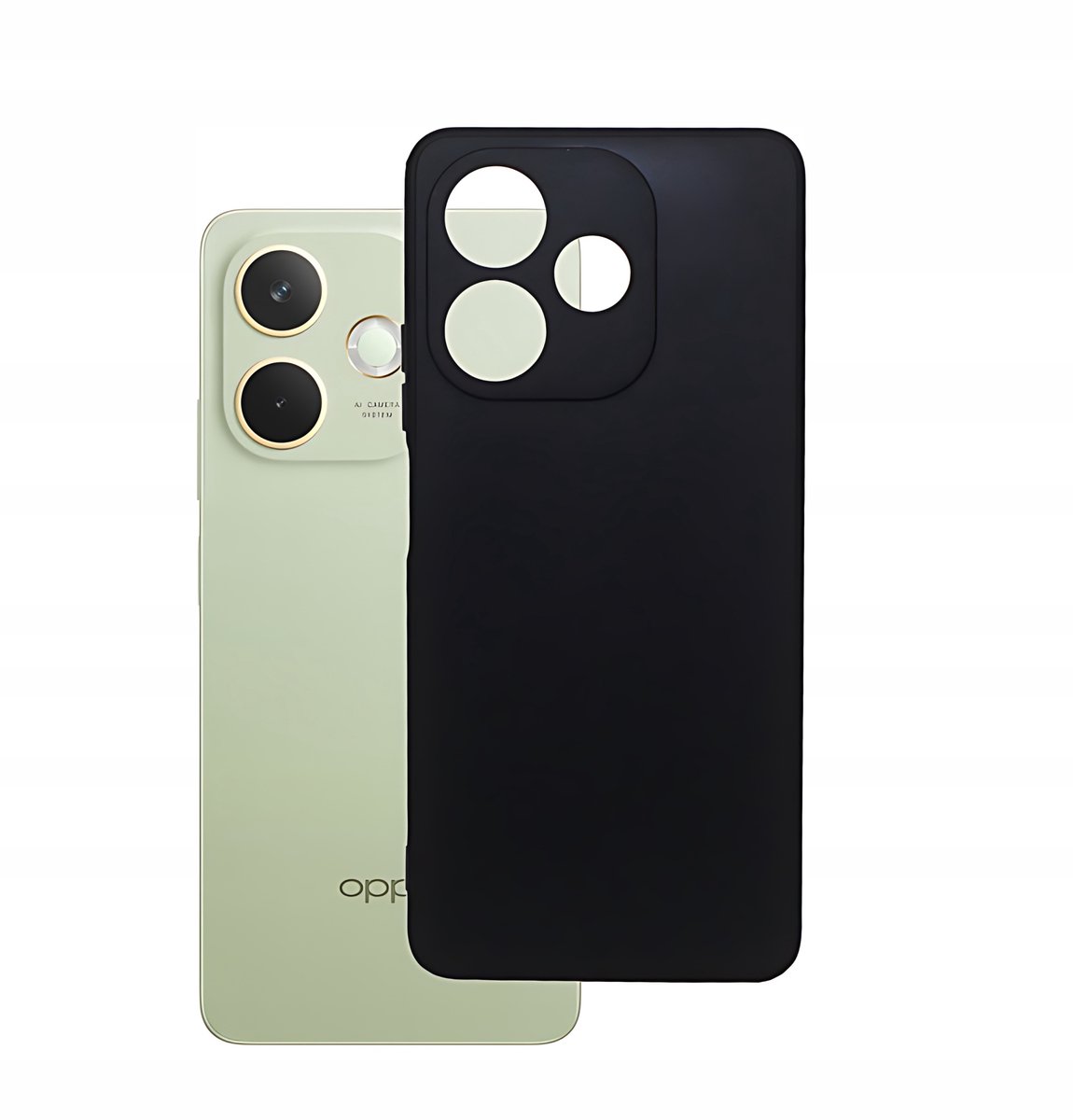 GSM Hurt Oppo A5 Pro Serie - Zwart Jelly Case - Dun Silicone - 0,5mm