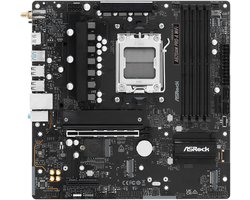 ASRock A620AM PRO-A WIFI Moederbord – Socket AM5 – Micro-ATX – DDR5 – Wi-Fi 6E – 2.5Gb LAN – PCIe 4.0 – Voor AMD Ryzen 7000/8000/9000