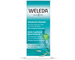 WELEDA Rozemarijn Voedende Haarolie - Versterkt de Haarstructuur & Herstelt Glans - Rozemarijn & Lavendel - 100% Natuurlijke Ingrediënten - 50ml