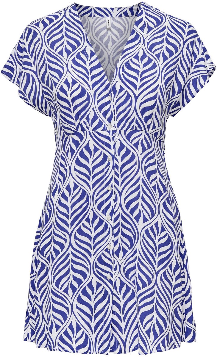 ONLY - ONLNOVA LIFE VIS MOLLIE SHORT DRESS WVN - Meisjes - Mini jurken