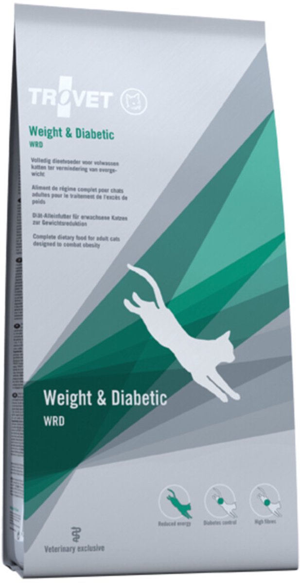 Trovet Weight & Diabetic WRD kattenvoer 3 kg