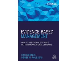 Omslag van Evidence-Based Management