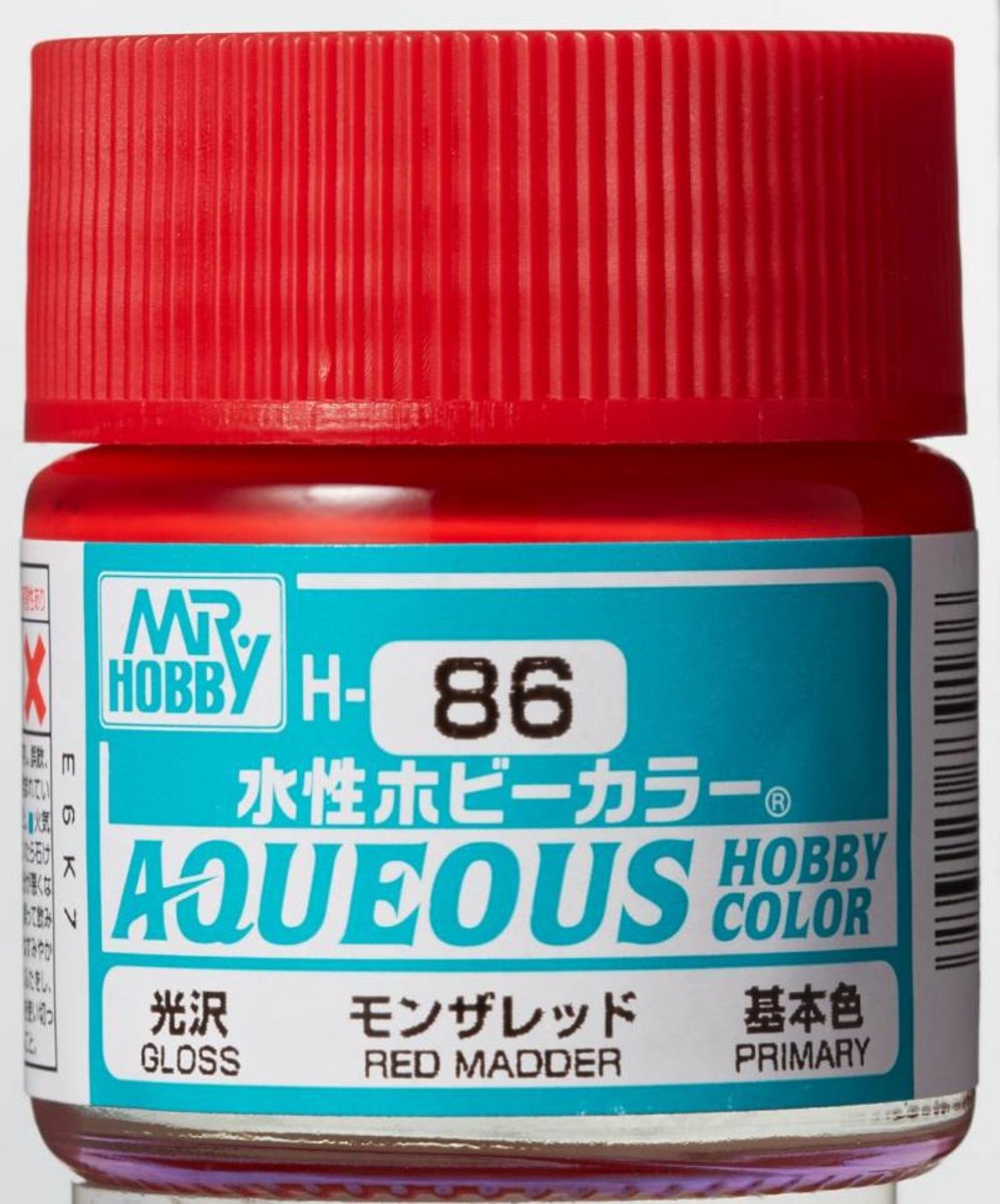Gunze H-086 - Red Madder - Mr. Hobby Aqueous Modelbouwverf 10ml