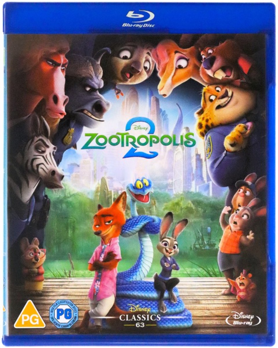 Zootropolis 2 - blu-ray - Import
