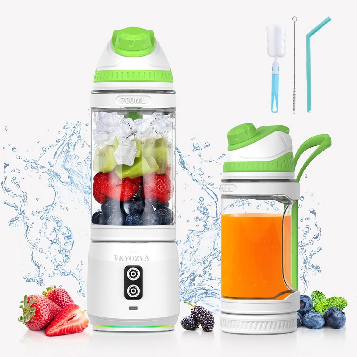 Draagbare Blender - Persoonlijke Smoothie Maker voor Onderweg & Reizen