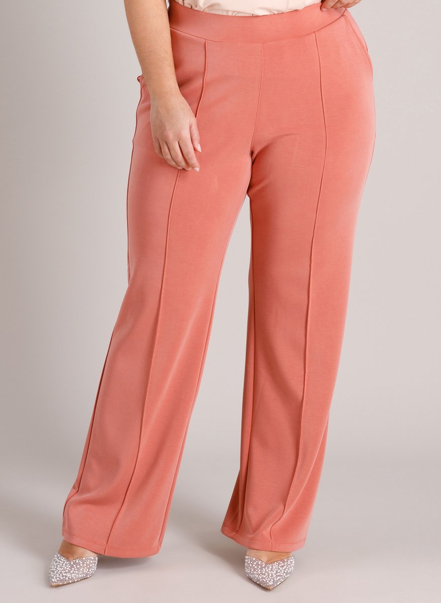 YEST CURVE Ludmila Bottoms - Dark Terra - maat W3(52) / L30