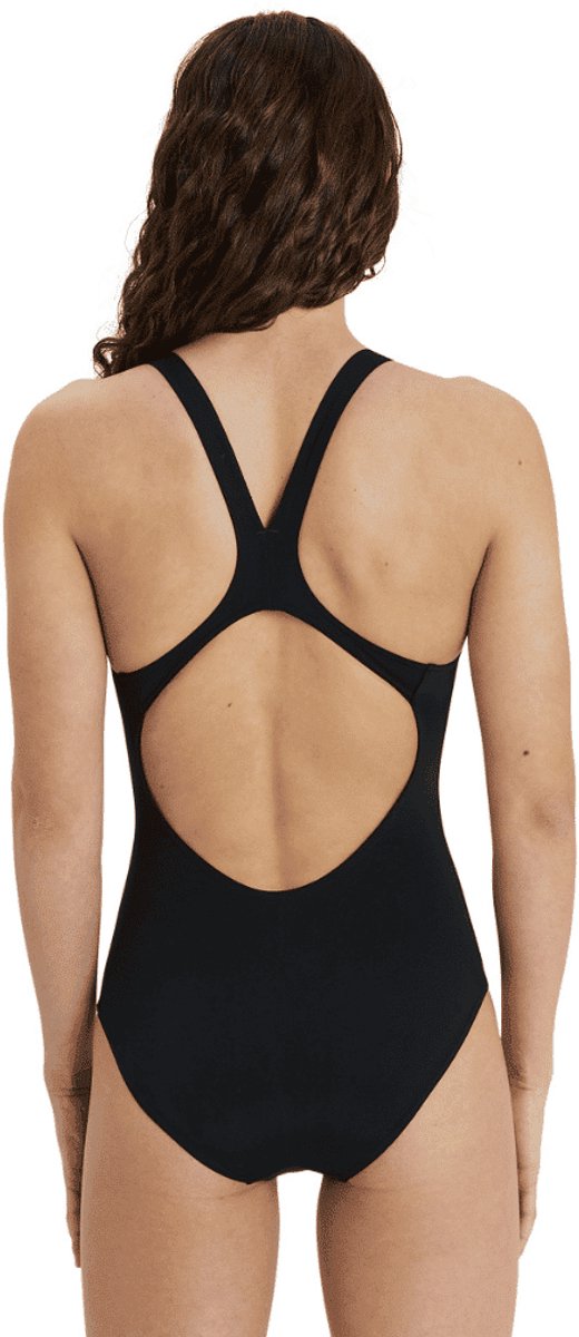 ARENA | W Team Swimsuit Swim Pro Solid black - white (Maat - 32) — afbeelding 11