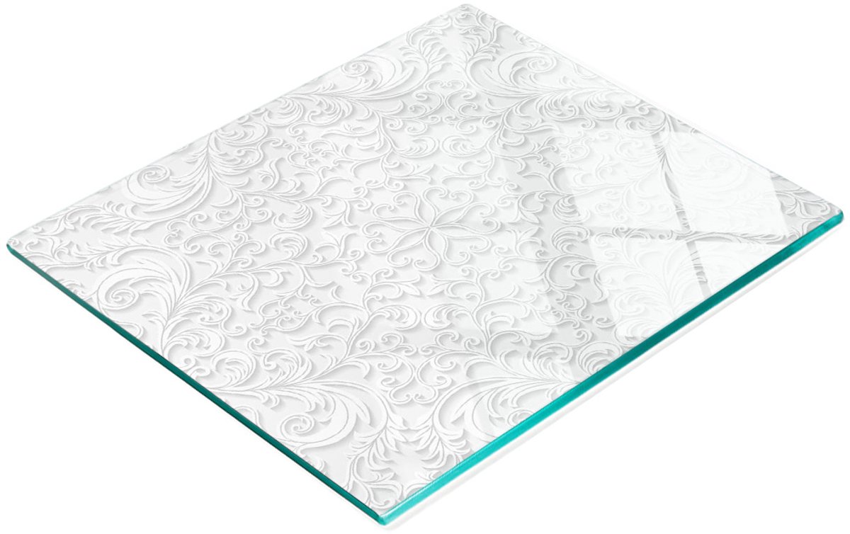 Multifunctionele decoratieve snijplank voor de keuken, gemaakt van gehard glas, 60x52 cm