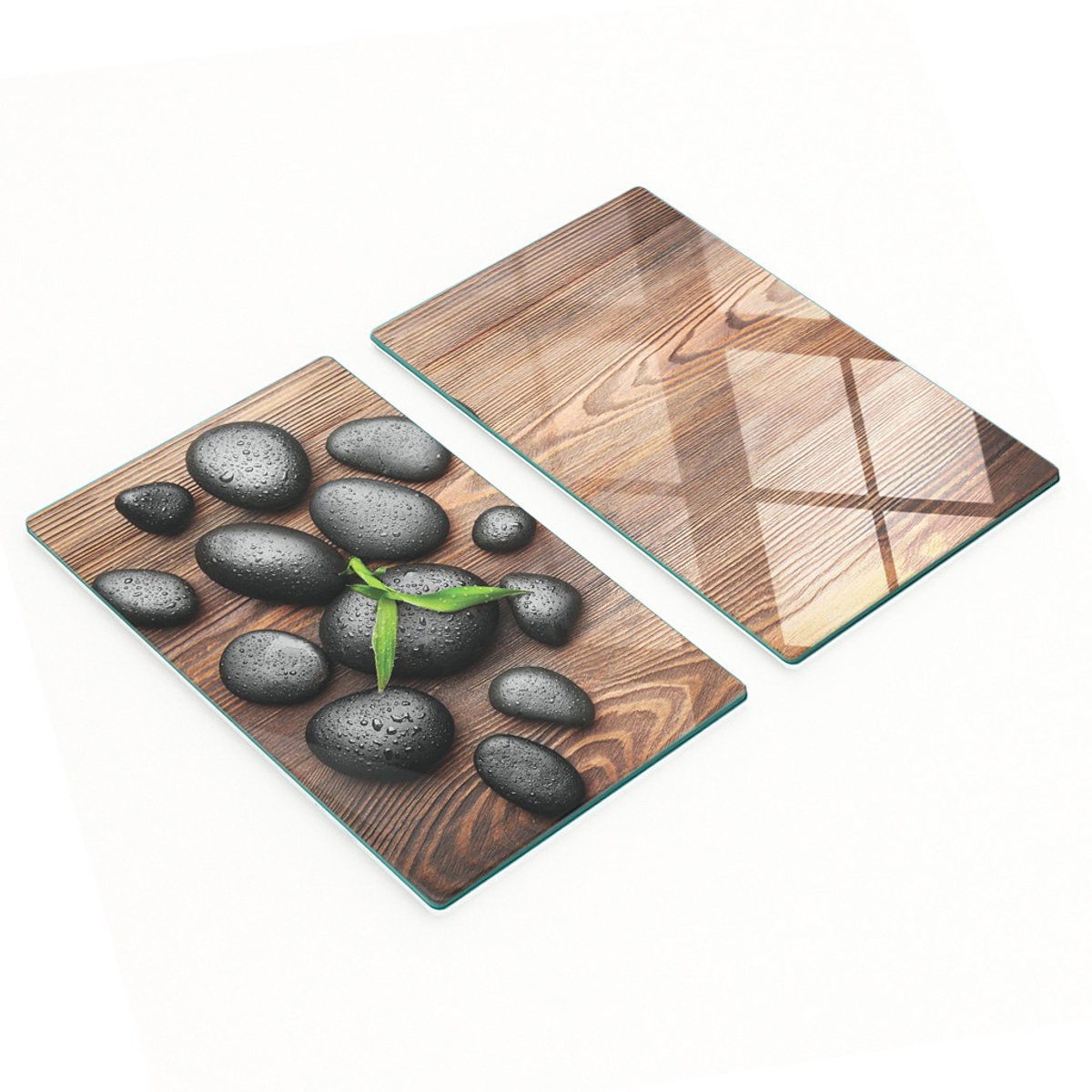 Geharde multifunctionele decoratieve glazen platen/spastenen 2x30x52 cm