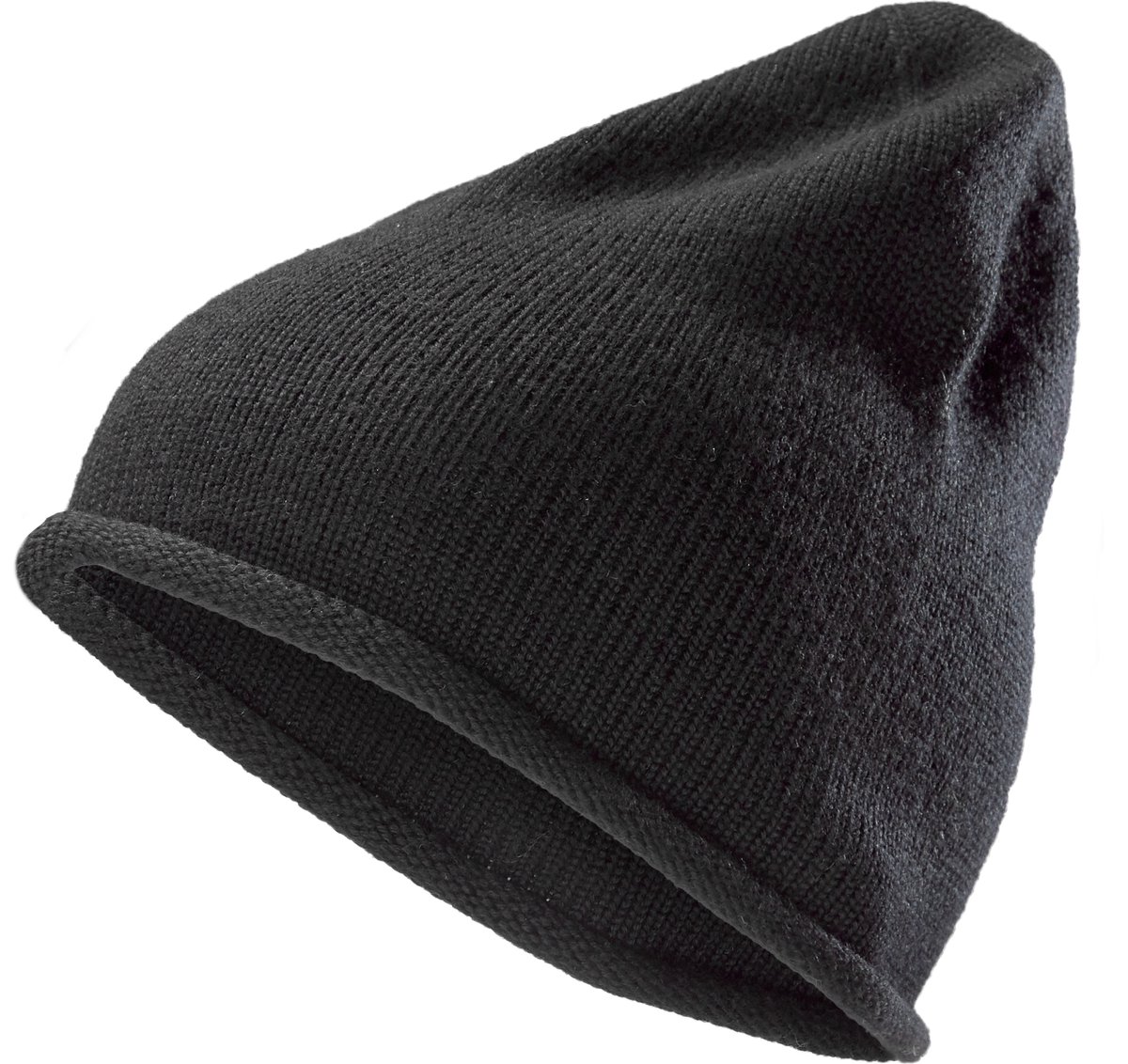 Franke Zwarte Merino Montagna Beanie