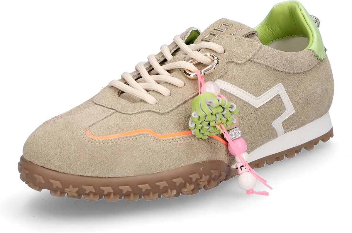Gio+ Dames sneaker beige