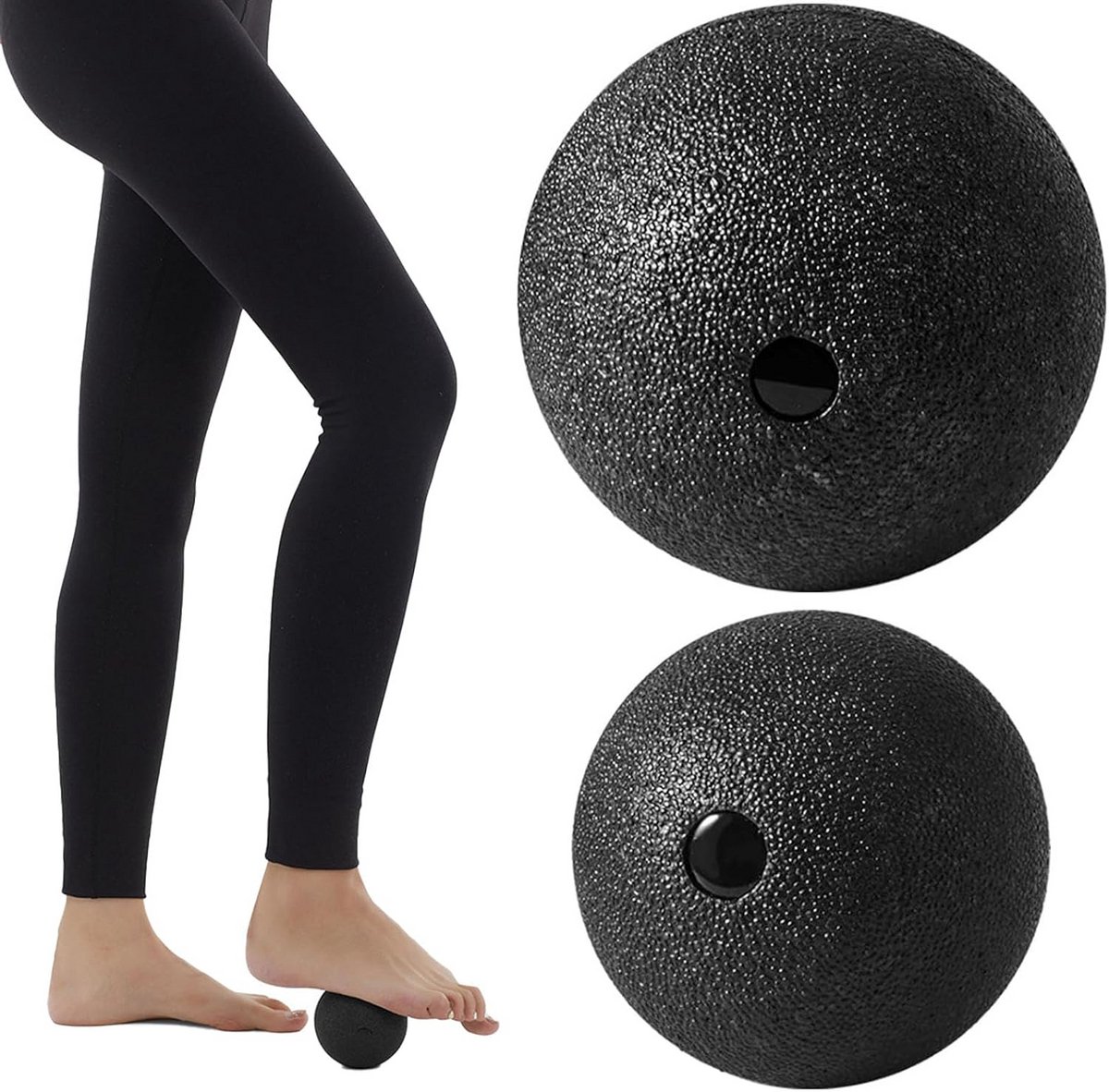 Set van 2 Massageballen voor Gerichte Zelfmassage en Triggerpoint Therapie
