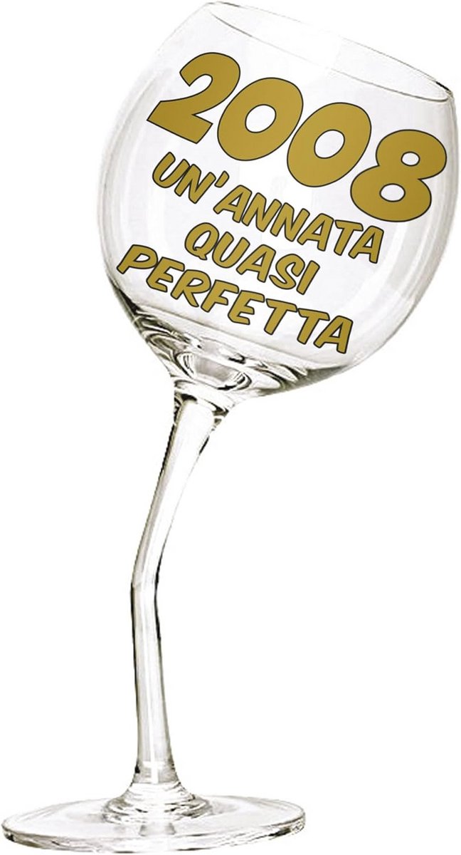 Grappig Wijnglas Torsie voor 18e Verjaardag - Origineel Cadeau