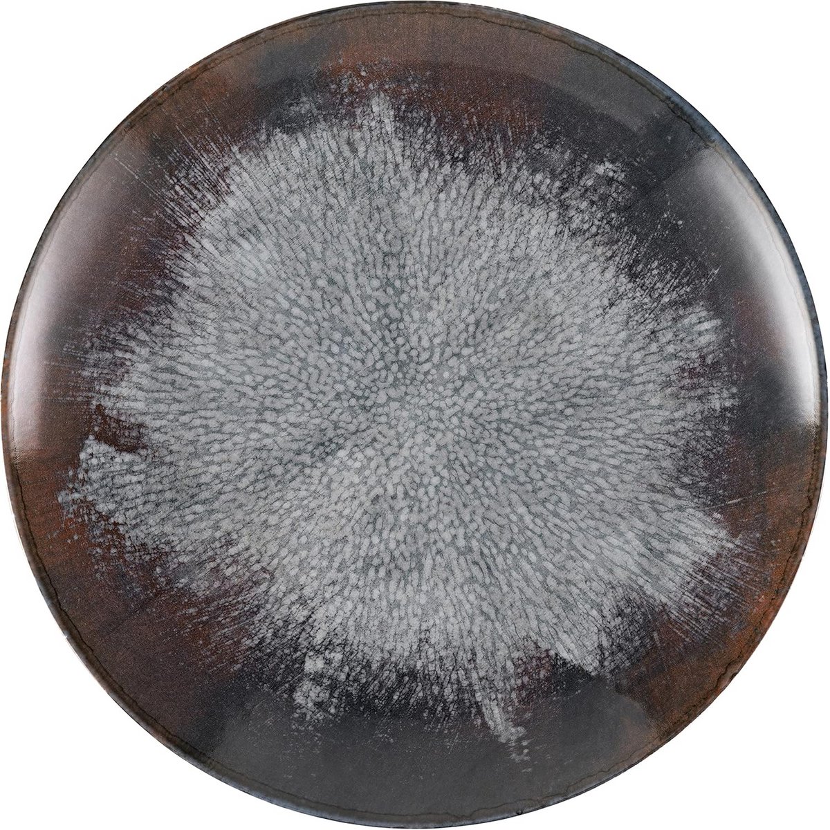 Set van 6 Porseleinen Borden Concreto Dessert en Ontbijtbord 24 cm - Moderne Mix Dessin