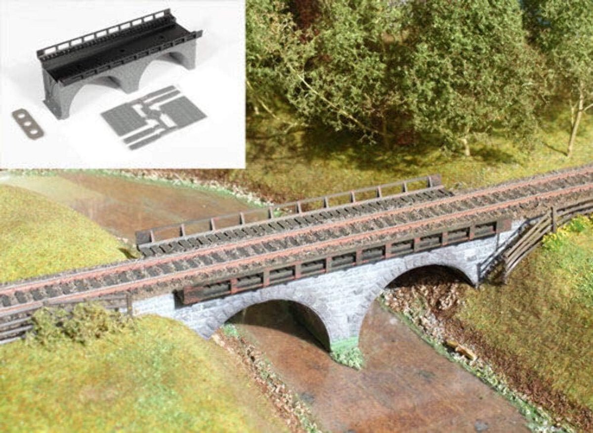 Modelspoormodelbouwset voor treinwagons met kunststof onderdelen