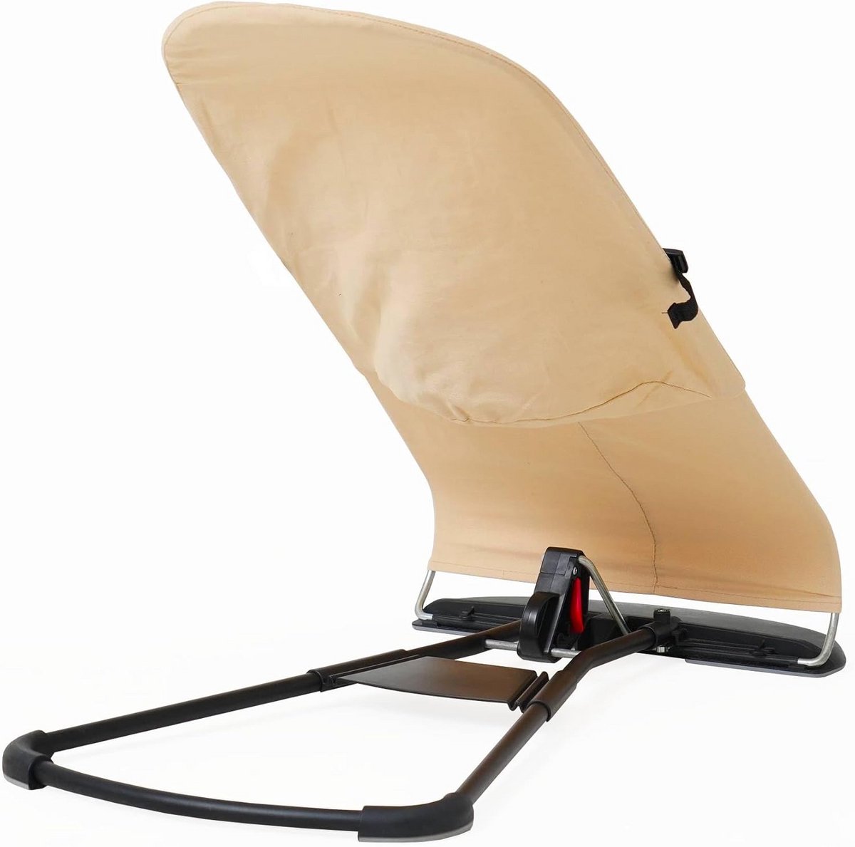 Hoes voor Babywipstoel - Gewatteerd & Hypoallergeen Katoen - Compatibel met BabyBjörn Babysitter Balance, Soft & Bliss - Ergonomische Pasvorm - Beige – foto 5