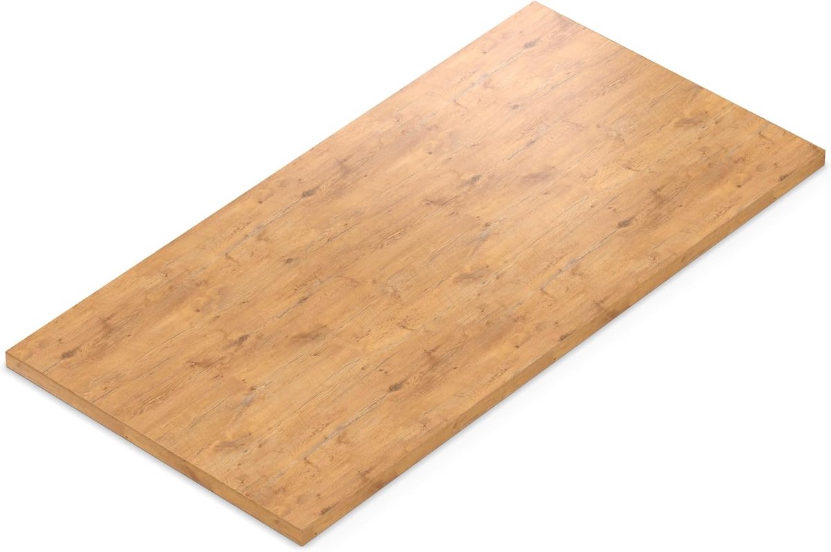 Tafelblad 28 mm Licht Lancelot Eiken 140 x 60 cm - ABS-rand en PU-verlijming