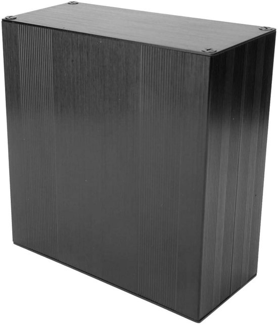 MK Stoer - Aluminium koelbox - Elektronische doos - Gesplitste behuizing - 1,25-1,5 mm baffle-dikte - GPS-analyserbehuizing - HIFI-versterker - Doe-het-zelf - Geschikt voor DIY projecten - Zilveren model, 68 x 145 x 150mm — afbeelding 4