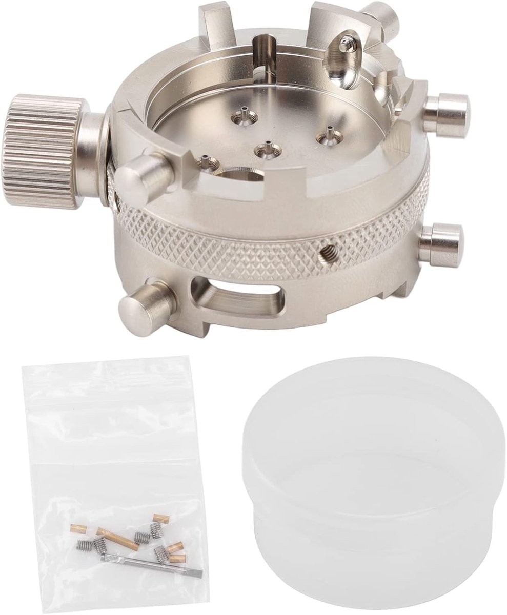 Stabiele RVS Metalen Beweging Houder - Multifunctionele Reparatie Basis voor 7750 Beweging - Geschikt voor SW500 Beweging