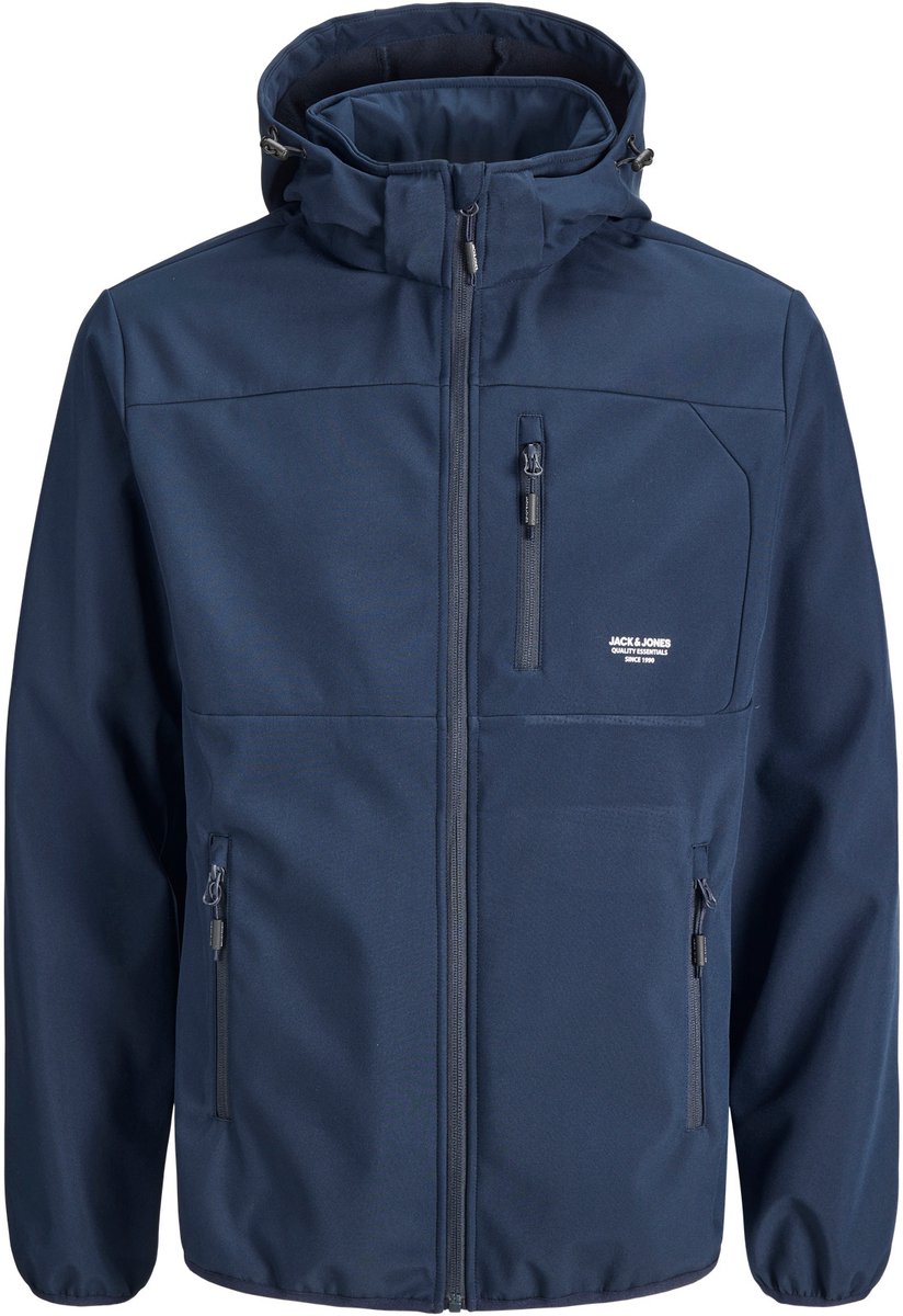 Jack & Jones Heren Outdoorjas Theo Softshell Jacket Blauw