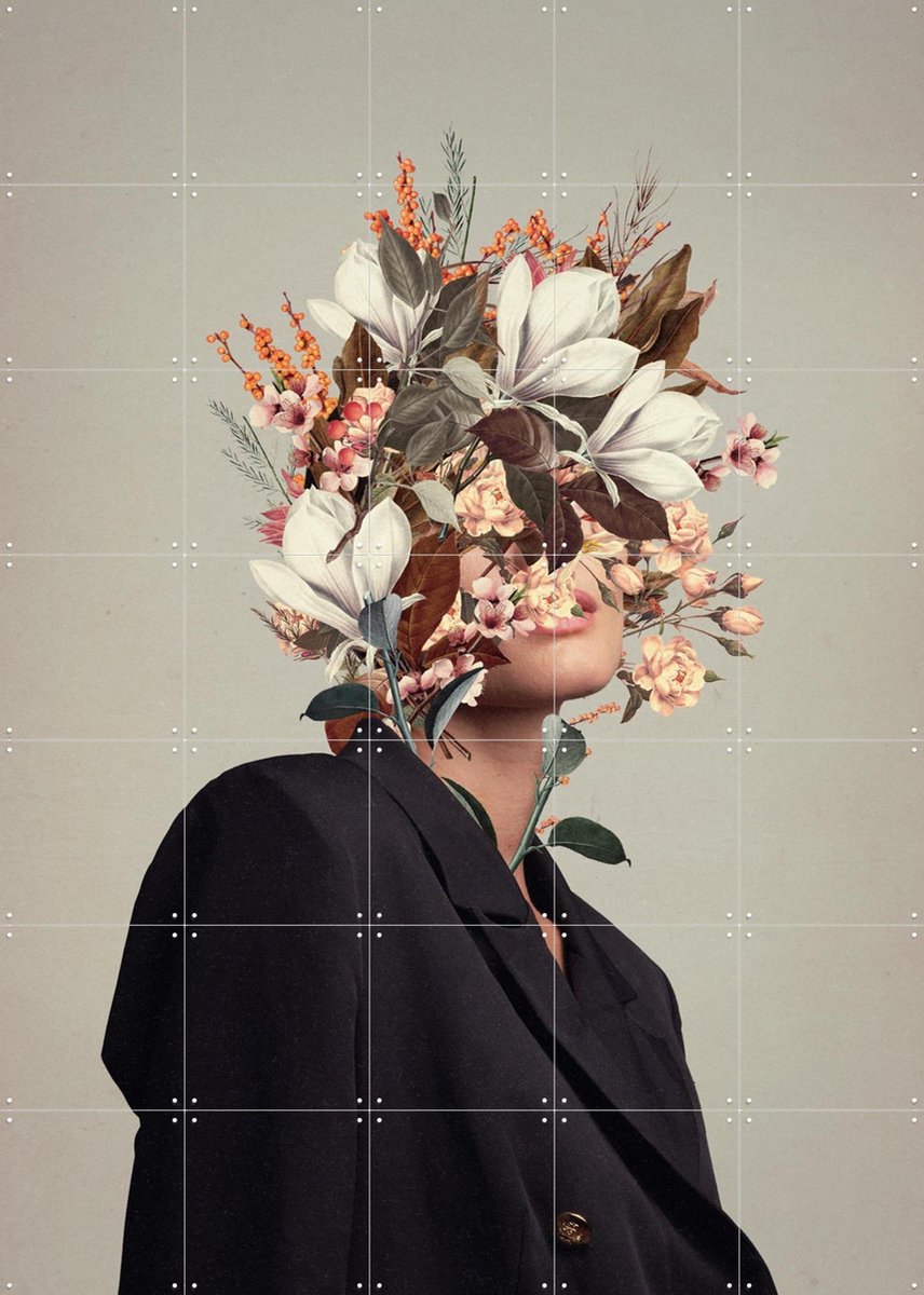 IXXI Infinite Moments Infinite Autumns, Frank Moth - 100 x 140 cm - Gratis ophangtool - Grote wanddecoratie en posters - Fotografie, Collage