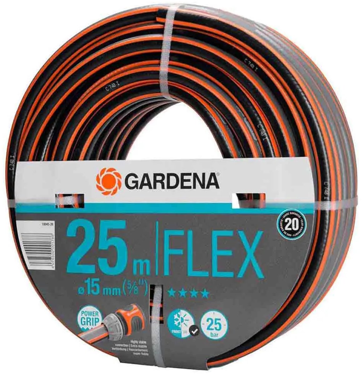 Gardena Comfort Flex Tuyau d'arrosage - 15 mm (5/8) - 25 mètres