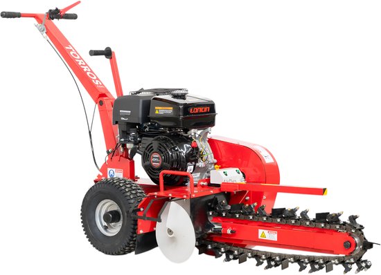 Sleuvenfrees 15pk 420 cc sleufbreedte 100 mm diepte 600 mm Torros SLF600 van Merkloos	 — afbeelding 3