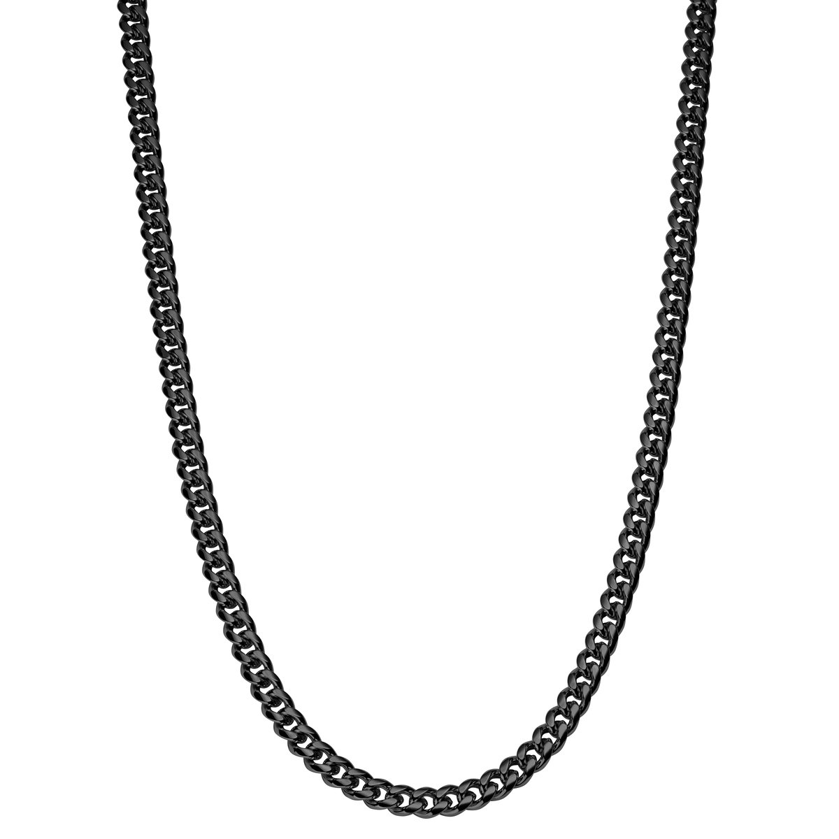 6 mm Zwarte Schakel Ketting