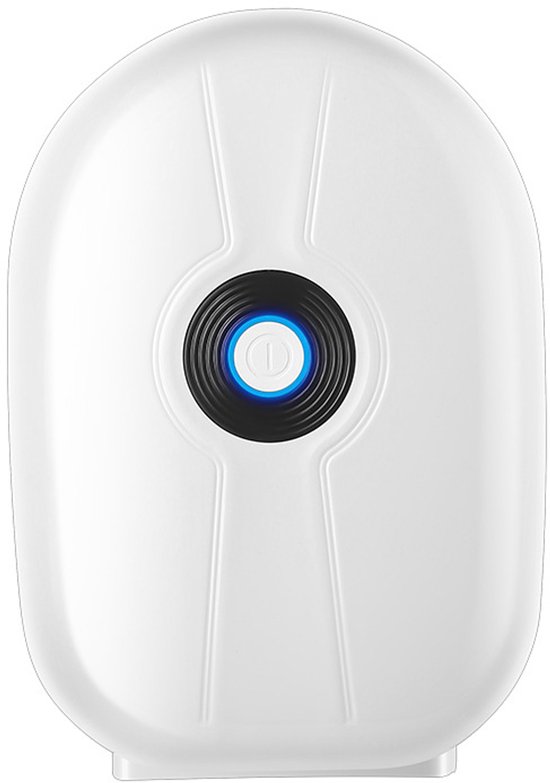 Slimme luchtreiniger en ontvochtiger van 500 ml met 24-uurs timer, stille werking, multifunctioneel voor diverse ontvochtigingsbehoeften.