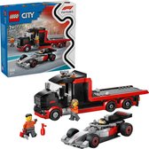 Camion d'exposition LEGO City F1® avec voiture de course Audi F1® - 60493