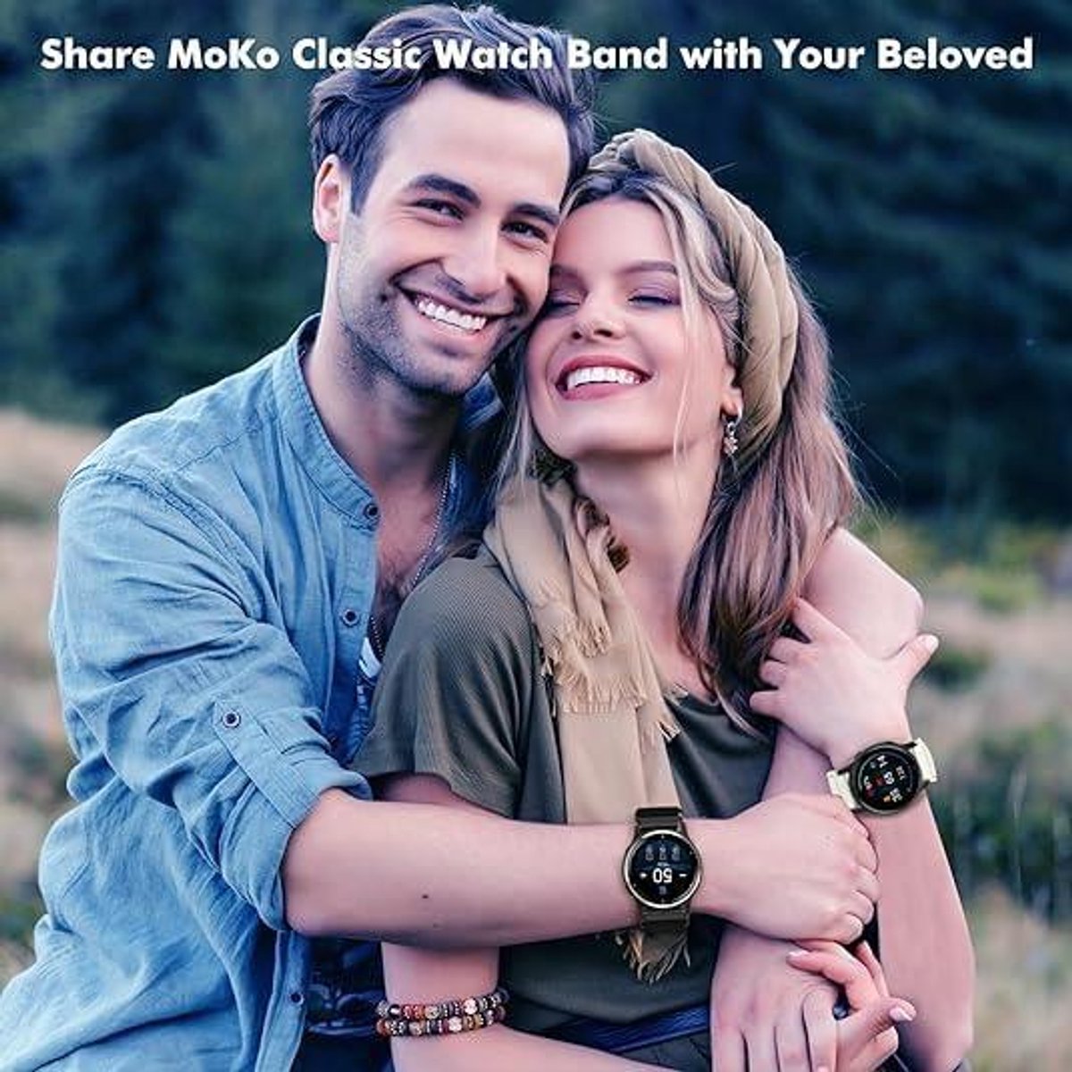 Nylon horlogebandje voor smartwatches - elastisch en verstelbaar - 18mm breed - compatibel met verschillende modellen - comfortabele en stijlvolle vervangende band - navy blauw.