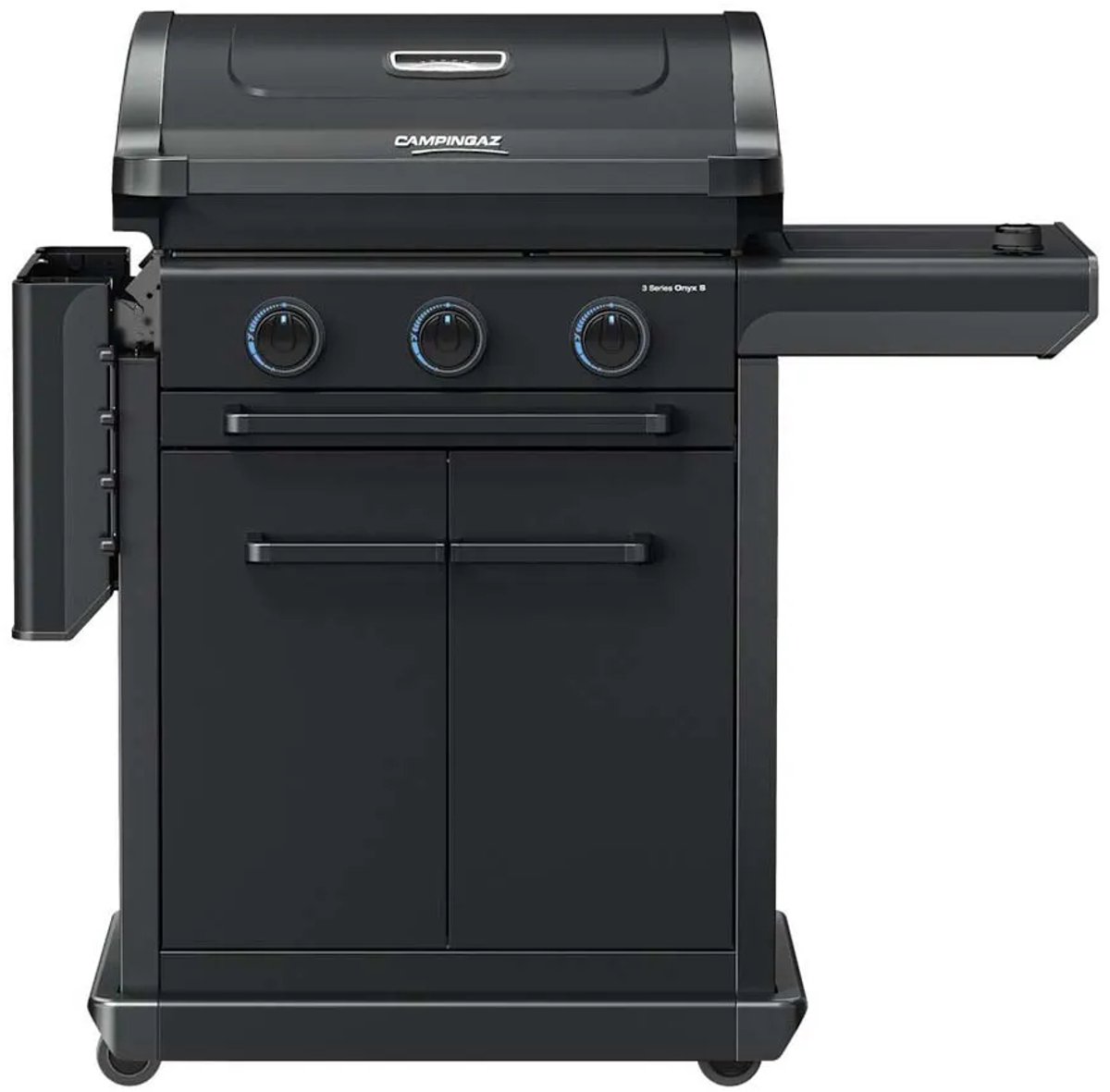 Campingaz 3 Series Onyx S gasbarbecue met zijbrander – modulaire BBQ – 5 jaar garantie – Zwart – foto 8