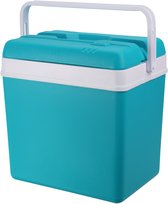 Cool - Koelbox - 24L - Turquoise - Ideaal voor Picknick, Vakantie of Boodschappen