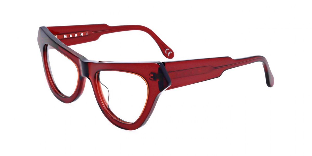 Marni JEJU ISLAND Crystal bordeaux 51/19/145 UNISEX Brilmonturen