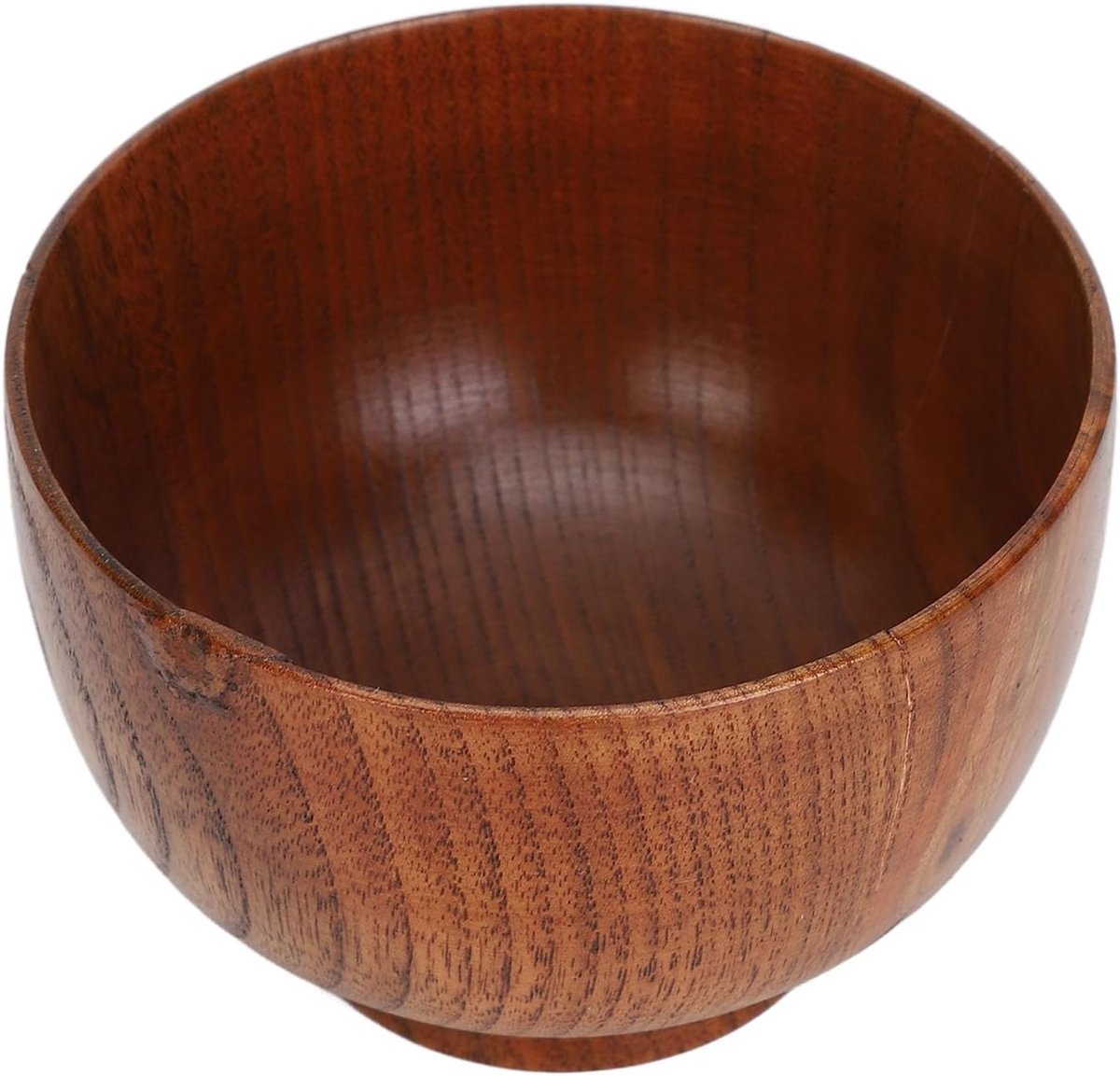Scheerkom Hout - Scheerschuim Houder - Glad Baard scheren - Duurzaam Jujubehout - 10 x 10 x 7 cm - Bruin