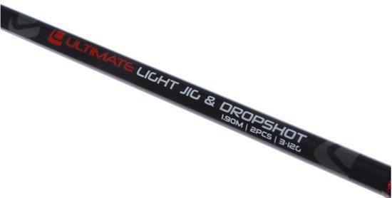 Ultimate Light Jig & Dropshot Set 1,90m - Roofvis Set van Merkloos — afbeelding 3