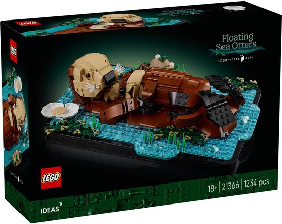 LEGO Ideas Drijvende Zeeotters - 21366