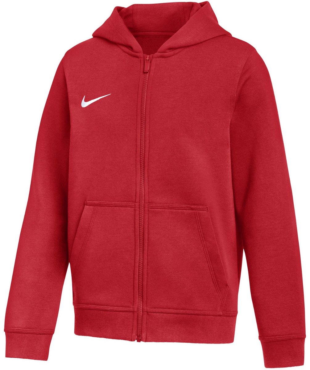 Nike Park 26 Fleece Full-Hoodie met Rits Kinderen Rood - Maat S